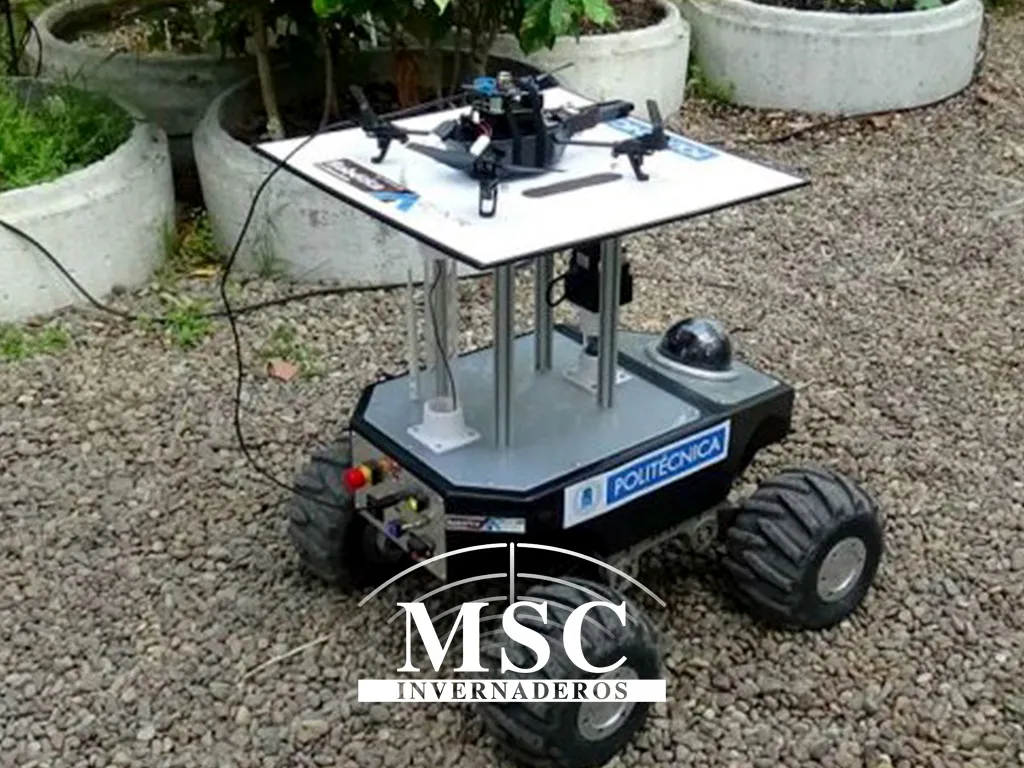 Robots en invernaderos